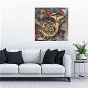 Tableau sur metal 3D