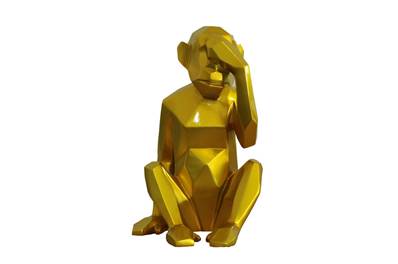 Sculpture en résine. Peinture à la main