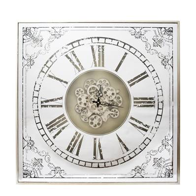 HORLOGE CARREE 82CM