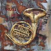 Tableau sur metal 3D