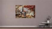 TABLEAU SUR METAL 3D