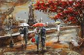 TABLEAU SUR METAL 3D