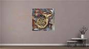 Tableau sur metal 3D